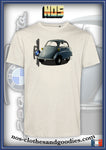 tee shirt unisex  BMW iseta bleu