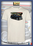 tee shirt unisex chevrolet Fleetline aersedan 1948 noire