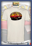 unisex t-shirt Chevrolet Corvette C1 red