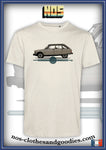 tee shirt unisex citroën Ami 8 beige profil 1974