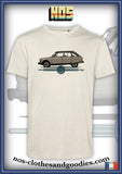 tee shirt unisex citroën Ami 8 beige profil 1974