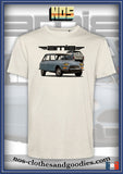 tee shirt unisex citroën Ami 8 bleue 1970