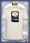tee shirt Citroën DS 21 pallas grise "chevron"