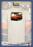 tee shirt unisex Fiat 124 spider