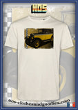 tee shirt unisex Fiat 509 jaune " Gaston"