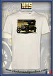 unisex t-shirt Ford T Touring yellow