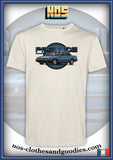 tee shirt unisex Honda prélude MK2 bleue
