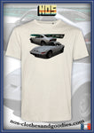 tee shirt unisex Opel GT 1900 blanche av/ar