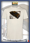 unisex t-shirt Opel GT 1900 brown 1973