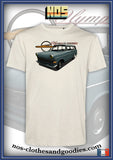 unisex t-shirt Opel Olympia P2 caravan 1962