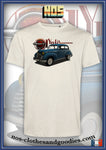 unisex t-shirt Opel Olympia blue 1952