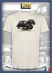 Tee shirt unisex Panhard Dyna X 86 1951 avant / arrière