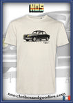 Tee shirt unisex Panhard PL17 noir et blanc