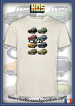 Tee shirt unisex Panhard PL17 multicolor