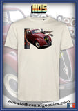 tee shirt unisex Peugeot 202 rouge