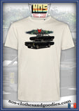 tee shirt unisex Pontiac GTO découvrable noire