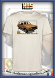 tee shirt Renault 12 marron 1977