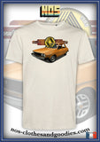 tee shirt Renault 12 moutarde