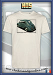 tee shirt unisex Renault 4cv verte arrière