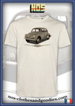 tee shirt unisex Renault 4cv beige