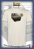 tee shirt Renault 4L beige 1962