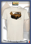 tee shirt Renault 4L Marron