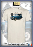 tee shirt Renault colorale bleue
