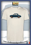 Renault Dauphine 1961 profile unisex t-shirt