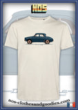 Renault Dauphine 1961 profile unisex t-shirt