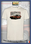tee shirt Renault Fuego rouge 1984