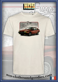 tee shirt Renault Fuego rouge 1984