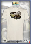 Tee shirt unisex Renault Juvaquatre bicolor