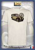 Tee shirt unisex Renault Juvaquatre bicolor