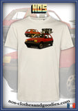 Renault super 5 t-shirt before/after 1986