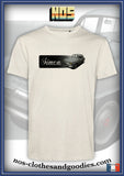 unisex t-shirt Simca rounded elysèe gray 1959