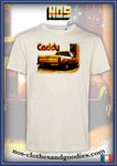 Tee-shirt unisex VW caddy orange '80