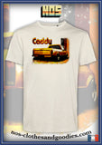 Tee-shirt unisex VW caddy orange '80