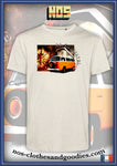 Tee-shirt unisex VW go to travel T2