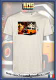 Tee-shirt unisex VW go to travel T2