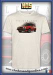 tee shirt unisex VW Golf 2 GTI rouge