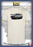 tee shirt unisex VW Golf GTI 3 portes grise