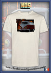 tee shirt unisex VW Combi / van rouge
