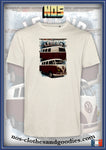 unisex t-shirt VW combi split 1965 front/rear