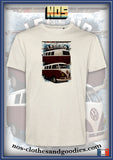 unisex t-shirt VW combi split 1965 front/rear