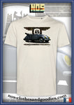 tee shirt unisex VW cox cabriolet grise