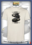 tee shirt unisex VW cox cabriolet bi ton 1959