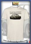 tee shirt unisex VW notchback type 3 blanc perle arrière