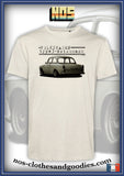 tee shirt unisex VW notchback type 3 blanc perle arrière