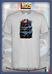 tee shirt unisex AMC pacer LT 1980 bleu av/ar