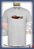 Tee shirt unisex Audi 80 B1 rouge